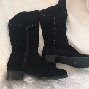Nordstrom studded boots. 8.